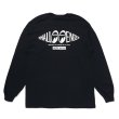 画像1: CHALLENGER/×MOON Equipped L/S TEE（BLACK）［プリント長袖T-24春夏］ (1)