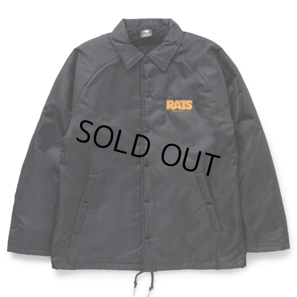 画像2: RATS/BOA COACH JKT "RATS WAY OF LIFE"（BLACK/MARIGOLD）［ボアコーチJKT-24春夏］ (2)