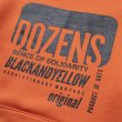 画像3: 【30%OFF】RATS/CROSS NECK HOODIE BLACK TAG（ORANGE）［プルオーバーパーカー-23秋冬］ (3)