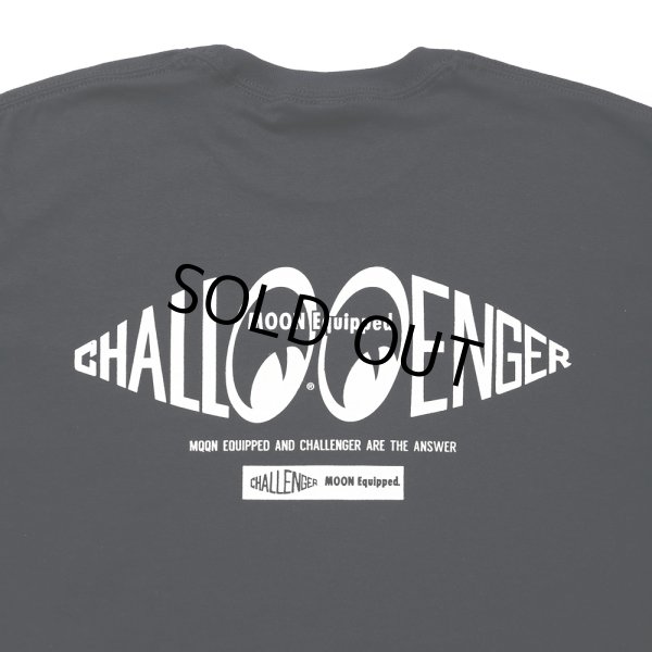 画像4: CHALLENGER/×MOON Equipped L/S TEE（BLACK）［プリント長袖T-24春夏］ (4)