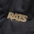 画像5: RATS/BOA COACH JKT "RATS WAY OF LIFE"（BLACK/ASH GOLD）［ボアコーチJKT-24春夏］ (5)