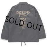 画像: RATS/BOA COACH JKT "RATS WAY OF LIFE"（BLACK/ASH GOLD）［ボアコーチJKT-24春夏］
