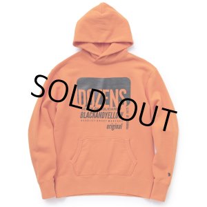 画像: 【30%OFF】RATS/CROSS NECK HOODIE BLACK TAG（ORANGE）［プルオーバーパーカー-23秋冬］