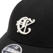 画像5: CALEE/× NEWERA CAL LOGO BASEBALL CAP ＜LIMITED＞（Black）［B.Bキャップ-24春夏］ (5)