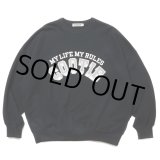 画像: COOTIE PRODUCTIONS/Open End Yarn Print Sweat Crew（Black）［スウェットクルー-24春夏］
