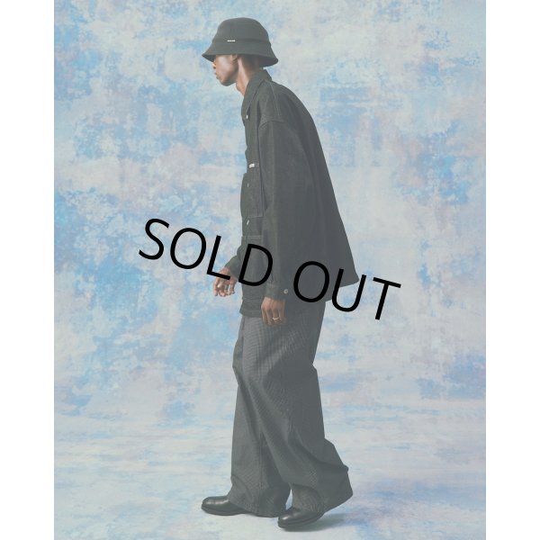 COOTIE PRODUCTIONS/Denim Coverall（Black One Wash）［デニム