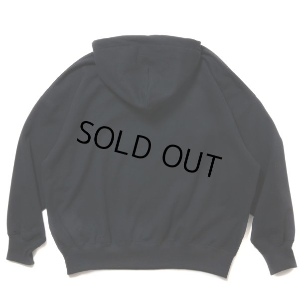 画像2: COOTIE PRODUCTIONS/Open End Yarn Print Sweat Hoodie（Black）［スウェットフーディー-24春夏］ (2)
