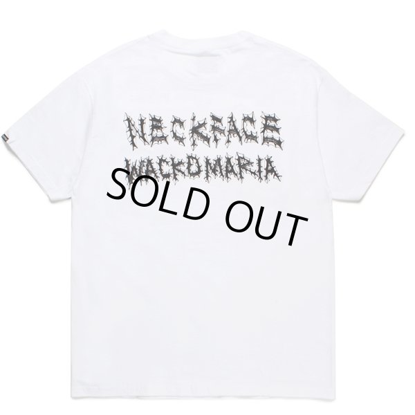 画像1: WACKO MARIA/NECKFACE / T-SHIRT（WHITE）［プリントT-24春夏］ (1)