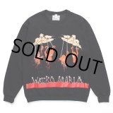 画像: WACKO MARIA/NECKFACE / SWEAT SHIRT（BLACK）［クルーネックスウェット-24春夏］