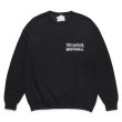 画像2: WACKO MARIA/NECKFACE / SWEAT SHIRT（BLACK）［クルーネックスウェット-24春夏］ (2)