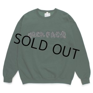 画像: WACKO MARIA/NECKFACE / SWEAT SHIRT（GREEN）［クルーネックスウェット-24春夏］