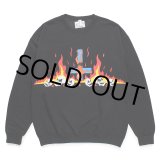 画像: WACKO MARIA/NECKFACE / SWEAT SHIRT（BLACK）［クルーネックスウェット-24春夏］