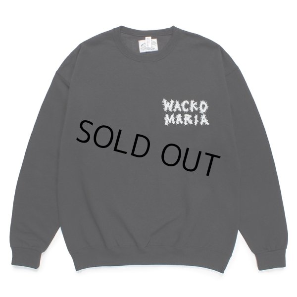 画像1: WACKO MARIA/NECKFACE / SWEAT SHIRT（BLACK）［クルーネックスウェット-24春夏］ (1)