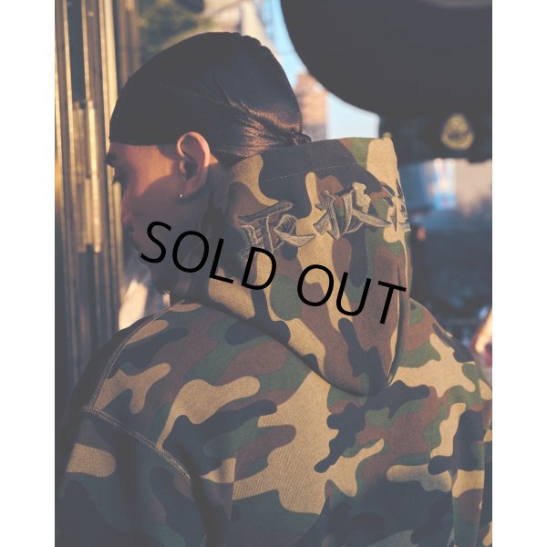 画像4: BlackEyePatch/CAMOUFLAGE HWC LABEL HOODIE（CAMO） (4)