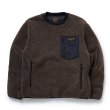 画像1: RATS/CREW NECK FLEECE（BROWN）［クルーネックフリース-23秋冬］ (1)