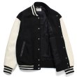 画像3: WACKO MARIA/LEATHER VARSITY JACKET（BLACK）［レザーヴァーシティJKT-24春夏］ (3)