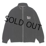 画像: WACKO MARIA/VELVET TRACK JACKET（BLACK）［ベルベットトラックJKT-24春夏］
