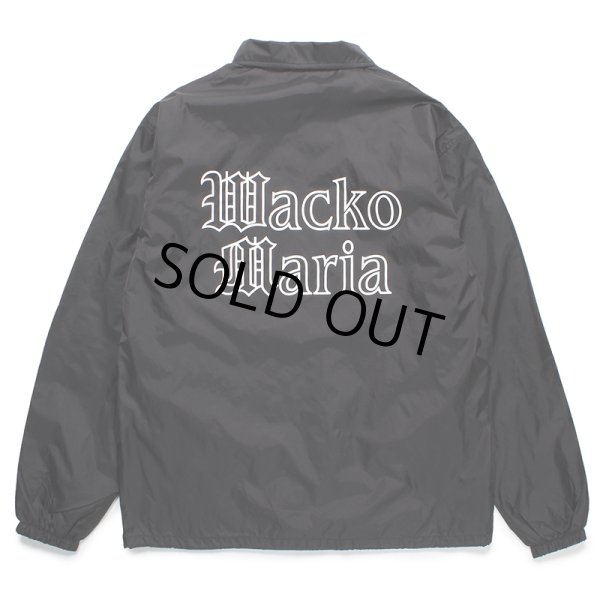 画像1: WACKO MARIA/COACH JACKET（BLACK）［コーチJKT-24春夏］ (1)