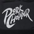 画像9: PORKCHOP/BOA FLEECE ZIP UP HOODIE（BLACK）［ボアフリースジップアップフーディー-24春夏］ (9)