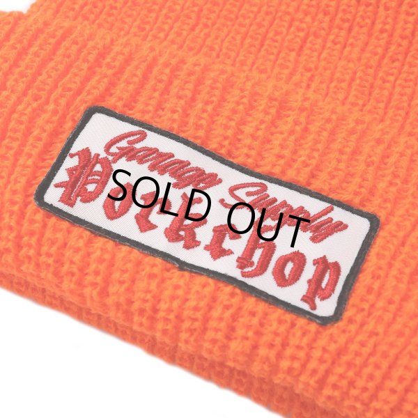 画像3: PORKCHOP/O.E. KNIT CAP（ORANGE）［ニットキャップ-24春夏］ (3)