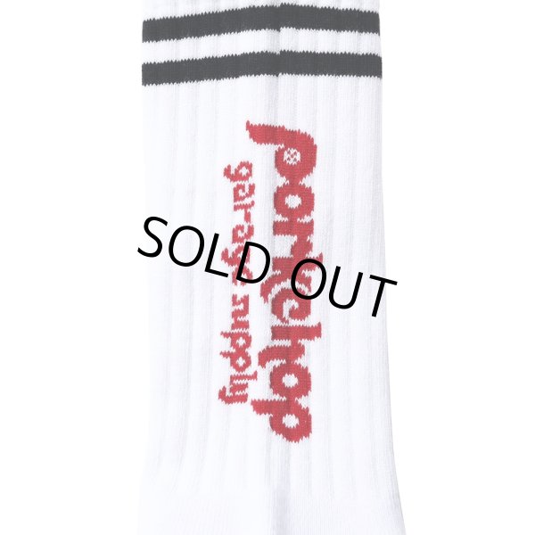 画像2: PORKCHOP/PORK SOX P-23 type-A（WHITE）［ソックス-24春夏］ (2)