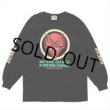画像: PORKCHOP/NOTHING DEVIL L/S TEE（BLACK）［プリント長袖T-24春夏］