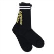 画像1: PORKCHOP/PORK SOX P-23 type-A（BLACK）［ソックス-24春夏］ (1)