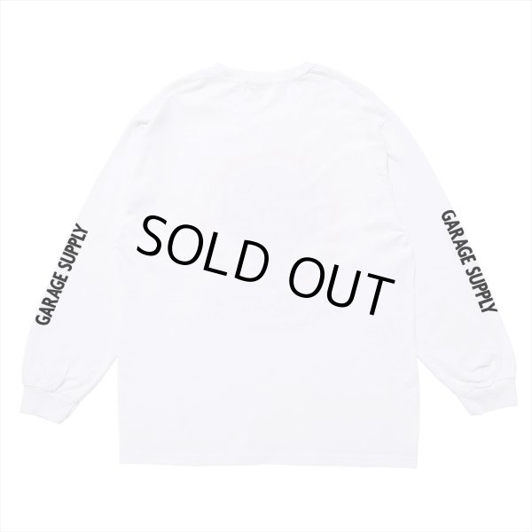 画像2: PORKCHOP/NOTHING DEVIL L/S TEE（WHITE）［プリント長袖T-24春夏］ (2)