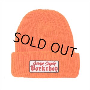 画像: PORKCHOP/O.E. KNIT CAP（ORANGE）［ニットキャップ-24春夏］