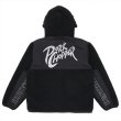 画像1: PORKCHOP/BOA FLEECE ZIP UP HOODIE（BLACK）［ボアフリースジップアップフーディー-24春夏］ (1)