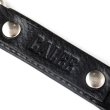 画像4: CALEE/STUDS LEATHER ASSORT KEY RING ＜TYPE I＞ A（BLACK/A）［スタッズレザーキーリング-24春夏］ (4)