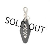 画像: CALEE/STUDS LEATHER ASSORT KEY RING ＜TYPE I＞ C（BLACK/C）［スタッズレザーキーリング-24春夏］