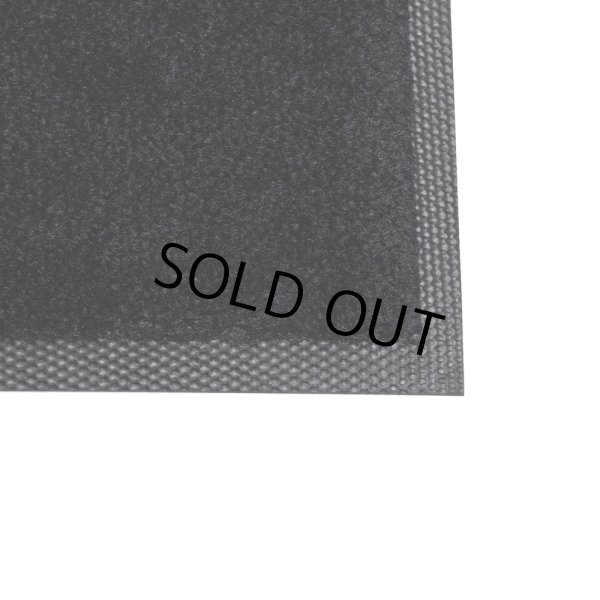 画像3: CALEE/CALEE LOGO RUBBER FOOT MAT（BLACK/GRAY） 【30%OFF】［ラバーフロアマット-24春夏］ (3)