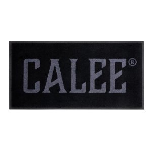 画像: CALEE/CALEE LOGO RUBBER FOOT MAT（BLACK/GRAY）［ラバーフロアマット-24春夏］