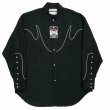 画像1: 【30%OFF】DAIRIKU/"J.Fox" Western Over Shirt（Black）［ウエスタンオーバーシャツ-24春夏］ (1)