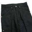画像3: DAIRIKU/"Painter" Pressed Pants（Black）［"ペインター"スタプレパンツ-25春夏］ (3)