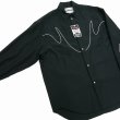 画像3: DAIRIKU/"J.Fox" Western Over Shirt（Black）［ウエスタンオーバーシャツ-24春夏］ (3)