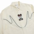 画像4: 【30%OFF】DAIRIKU/"J.Fox" Western Over Shirt（Ivory）［ウエスタンオーバーシャツ-24春夏］ (4)