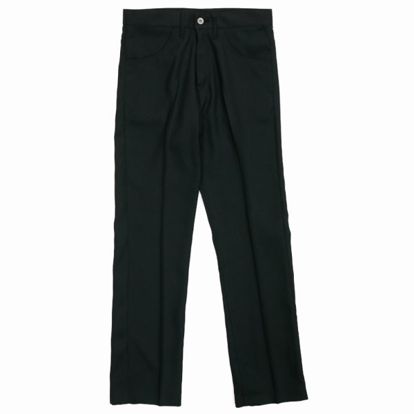 画像2: DAIRIKU/"Slim" Pressed Pants（Black）［"スリム"スタプレパンツ-24春夏］ (2)