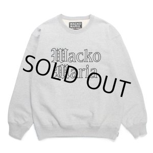 画像: WACKO MARIA/HEAVY WEIGHT CREW NECK SWEAT SHIRT（GRAY）［クルーネックスウェット-24春夏］