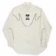 画像1: 【30%OFF】DAIRIKU/"J.Fox" Western Over Shirt（Ivory）［ウエスタンオーバーシャツ-24春夏］ (1)