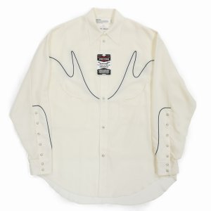 画像: DAIRIKU/"J.Fox" Western Over Shirt（Ivory）［ウエスタンオーバーシャツ-24春夏］