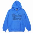 画像1: WACKO MARIA/HEAVY WEIGHT PULL OVER HOODED SWEAT SHIRT（BLUE）［プルオーバーパーカー-24春夏］ (1)