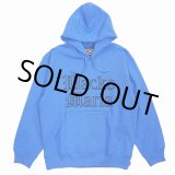 画像: WACKO MARIA/HEAVY WEIGHT PULL OVER HOODED SWEAT SHIRT（BLUE）［プルオーバーパーカー-24春夏］