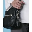 画像4: CALEE/STUDS LEATHER ASSORT KEY RING ＜TYPE I＞ D（BLACK/D）［スタッズレザーキーリング-24春夏］ (4)