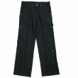 画像2: DAIRIKU/"Painter" Pressed Pants（Black）［"ペインター"スタプレパンツ-25春夏］ (2)