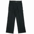 画像2: DAIRIKU/"Painter" Pressed Pants（Black）［"ペインター"スタプレパンツ-24春夏］ (2)