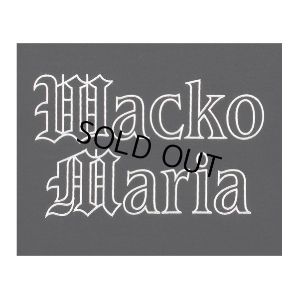 画像2: WACKO MARIA/HEAVY WEIGHT PULL OVER HOODED SWEAT SHIRT（BLACK）［プルオーバーパーカー-24春夏］ (2)