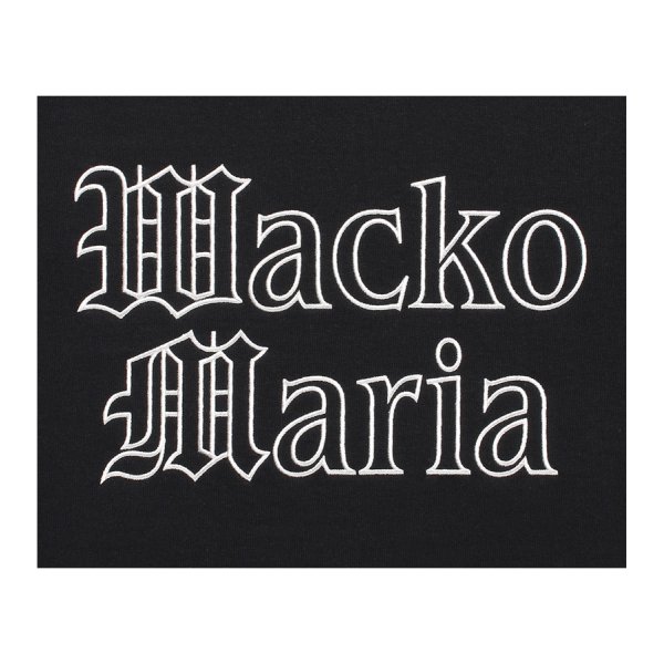 画像2: WACKO MARIA/HEAVY WEIGHT CREW NECK SWEAT SHIRT（BLACK）［クルーネックスウェット-24春夏］ (2)