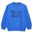 画像1: WACKO MARIA/HEAVY WEIGHT CREW NECK SWEAT SHIRT（BLUE）［クルーネックスウェット-24春夏］ (1)